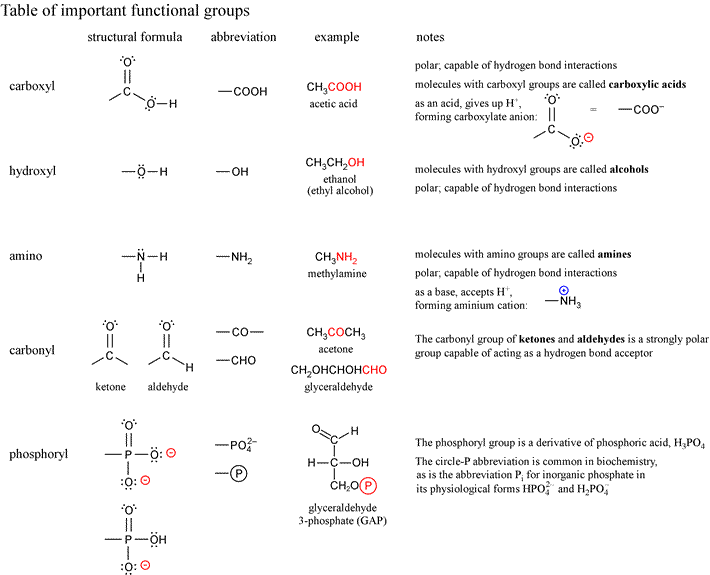 Chem 245 Functional Groups